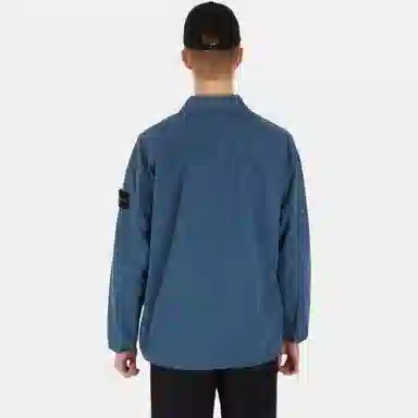 Stone Island SS23 Long Sleeve Shirt Lake Blue