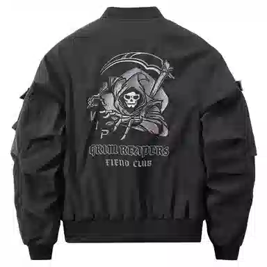 VIP Airborne Series Flight Jacket Black