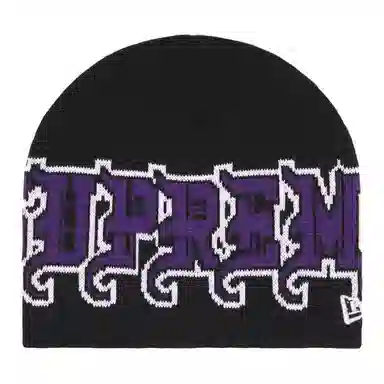 SupremexNew Era FW25 Week 9 Outline Beanie