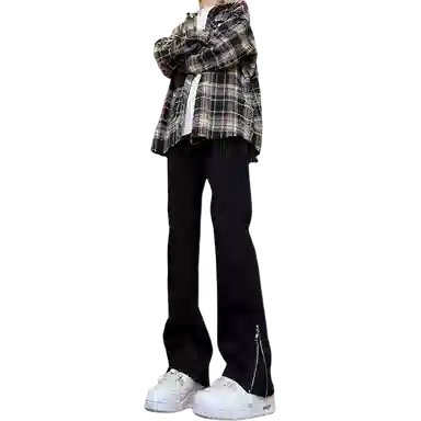 NVRFRGT Black Flared Jeans