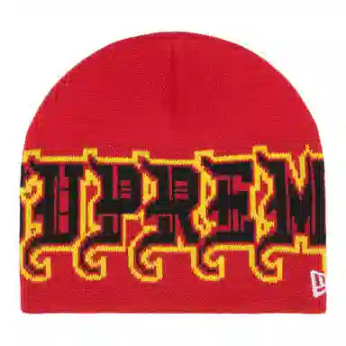 SupremexNew Era FW25 Week 9 Outline Beanie