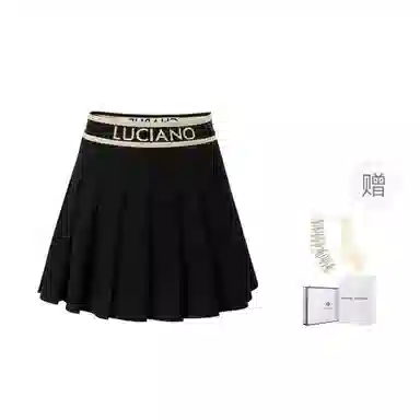 Charlie Luciano Pleated Skirt