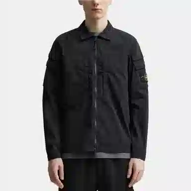 Stone Island FW23 Black Shirt Jacket