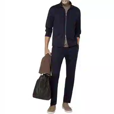 Zegna FW24 Navy Jacket