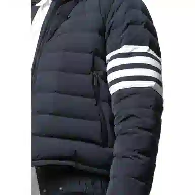 Thom Browne Hooded Jacket Navy