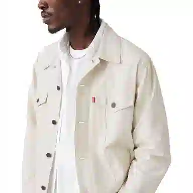 Levi's Linen Denim Jacket White