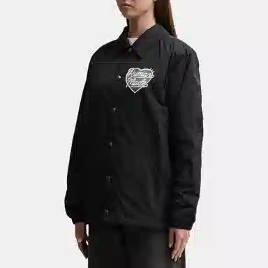 HUMAN MADE SS22 Coach Jacket Black Logo