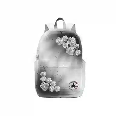 Converse Logo Backpack White Red