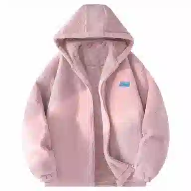 Qnxeey Basic Lamb Wool Jacket