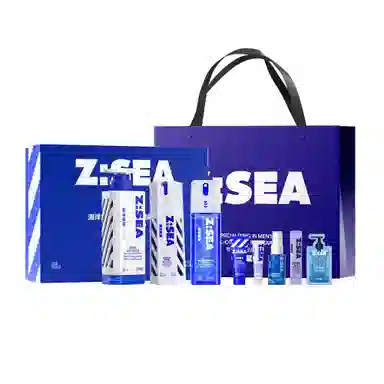 海洋至尊 蓝藻控油 护肤套装 深层清洁修复祛痘保湿