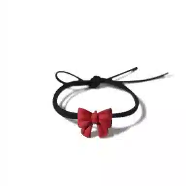 希铃 森系蝴蝶结 亚克力 发圈 女款