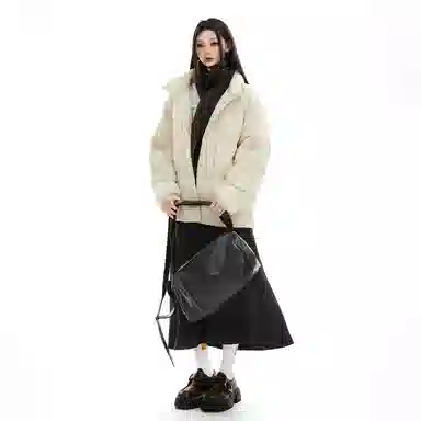 The Simpsons Vintage Embroidered Down Jacket