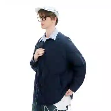 The Simpsons College Stripe Down Jacket