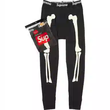 Supreme x Hanes Bones Thermal Pant