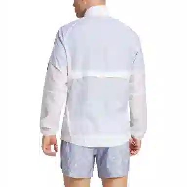adidas 3-Stripes Own the Run Jacket White