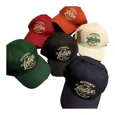 艾佳微 美式复古嘻哈字母刺绣街头休闲百搭潮流 棉 鸭舌帽 男女同款情侣款