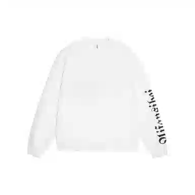 Avansbay Retro Letter Print Long Sleeve Tee