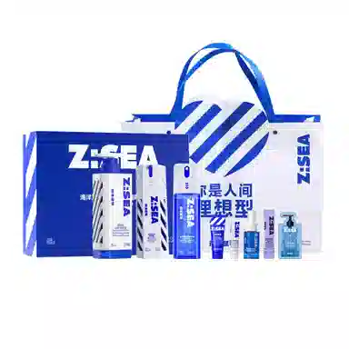 海洋至尊 蓝藻控油 护肤套装 深层清洁修复祛痘保湿