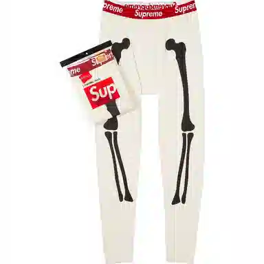 Supreme x Hanes Bones Thermal Pant
