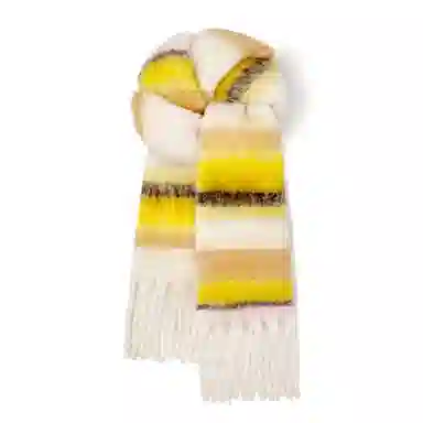 MINISO Gradient Tassel Scarf