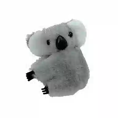 希铃 可爱树袋熊小抓夹发饰 毛绒 发夹 女款