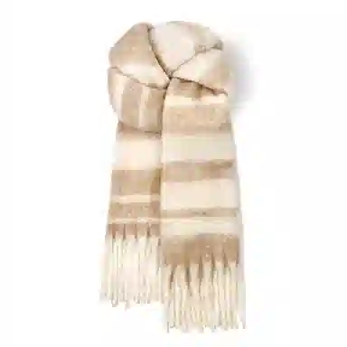 MINISO Gradient Tassel Scarf