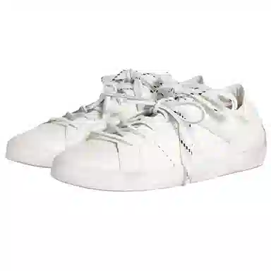 Miu Miu Ruches Leather Sneakers White