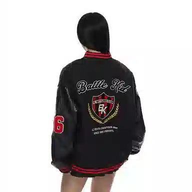 Pirkadat Baseball Jacket Black