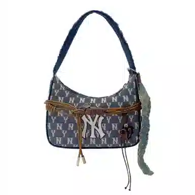 MLB Kids Dia Monogram Yankees Tote Bag Blue