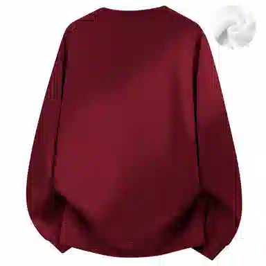 大卫贝肯 美式潮牌重磅纯色曼巴棉文章字母印花设计宽松舒适日常通勤百搭长袖圆领卫衣 男女同款