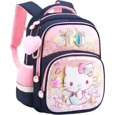 Sanrio Kids Backpack Black Pink
