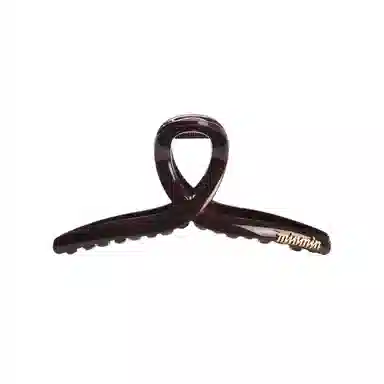 ZANC Gold Letter Hair Clip Large Acrylic