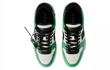 OFF-WHITE Low Top Sneakers Black Green
