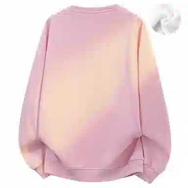 大卫贝肯 美式潮牌重磅纯色曼巴棉文章字母印花设计宽松舒适日常通勤百搭长袖圆领卫衣 男女同款