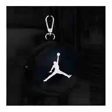 Nike Logo Zipper Backpack Black