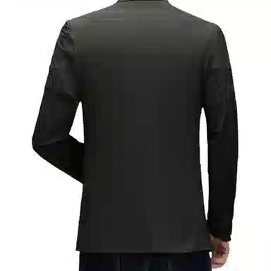 男士纯色时尚修身舒适潮流百搭休闲长袖单西外套西装 男款