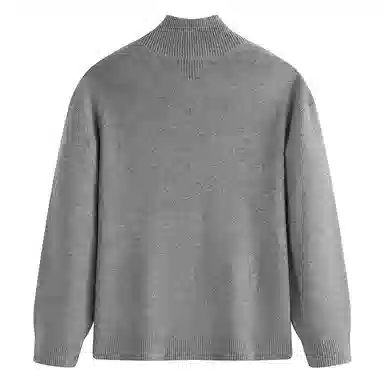 PEACEBIRD MEN Half Neck Knit Sweater