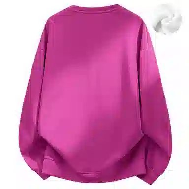 大卫贝肯 美式潮牌重磅纯色曼巴棉文章字母印花设计宽松舒适日常通勤百搭长袖圆领卫衣 男女同款