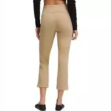 lululemon Ribbed Softstreme Zip-Leg High-Rise Cropped Pants 25"
