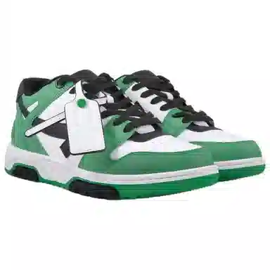 OFF-WHITE Low Top Sneakers Black Green