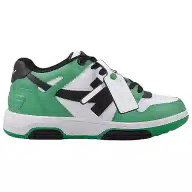 OFF-WHITE Low Top Sneakers Black Green