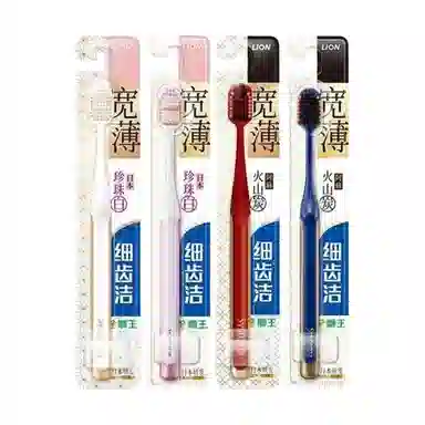 狮王 细齿洁宽薄功效型牙刷