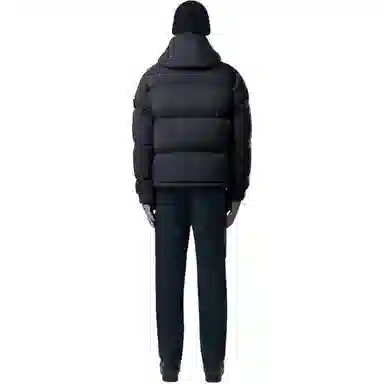 Stone Island Logo Embroidered Down Jacket