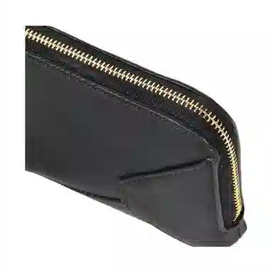 掐尖 纯色时尚潮流百搭 头层牛皮 零钱包 常规 男女同款情侣款 多色