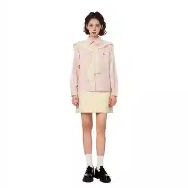 柏黛妃 披肩长袖宽松设计感小众衬衫 女款