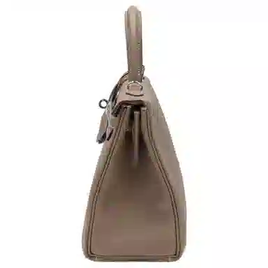 Hermes Kelly 25 Togo Silver