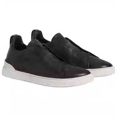 Zegna Triple Stitch Black