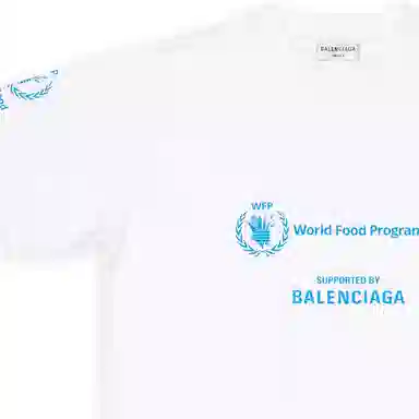 Balenciaga x WFP FW22 White T-Shirt