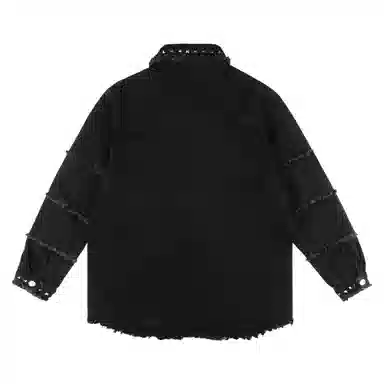 XINYINSU Denim Jacket Black