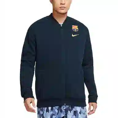Nike FC Barcelona 20/21 GFA Fleece Track Jacket